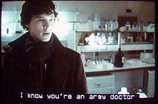 Caption: I know you're an Army doctor