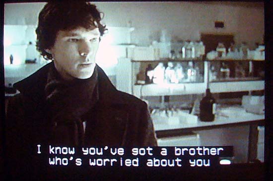 Caption: I know you've got a brother who's worried about you