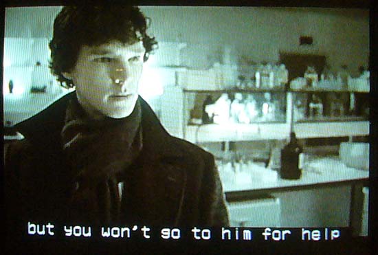 Caption: but you won't go to him for help