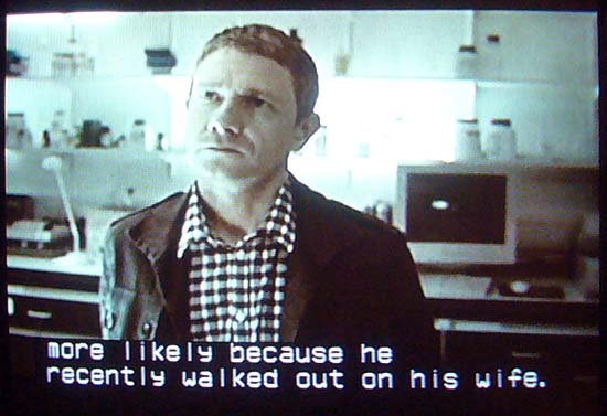 Caption: more likely because he recently walked out on his wife.