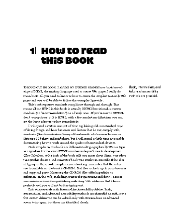 How to read this book