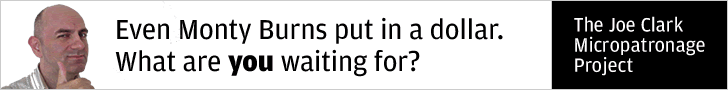 Even Monty Burns put in a dollar. What are *you* waiting for?