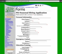 PEI forms